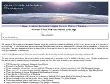 Tablet Screenshot of ffruits.org